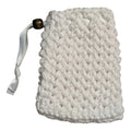 HAND CROCHETED SOAP SAVER LOOFAH BAG (several color variations)